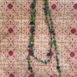 Elegant Green Beaded Necklace
